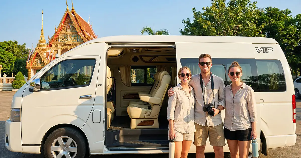 ท่องเที่ยวเป็นกลุ่ม - SunSeaRapidsCare บริการเช่ารถตู้ VIP